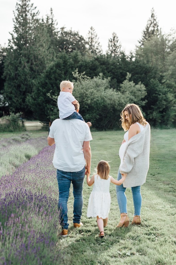Lavender Field Maternity Session-Newborn Lifestyle Photographers-Home Birth-Something More Photography