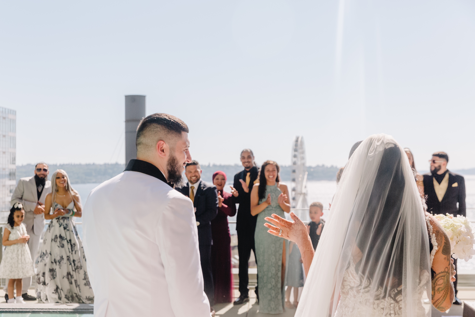 Luxe Four Seasons Hotel Wedding in Downtown Seattle by Something Minted Photography